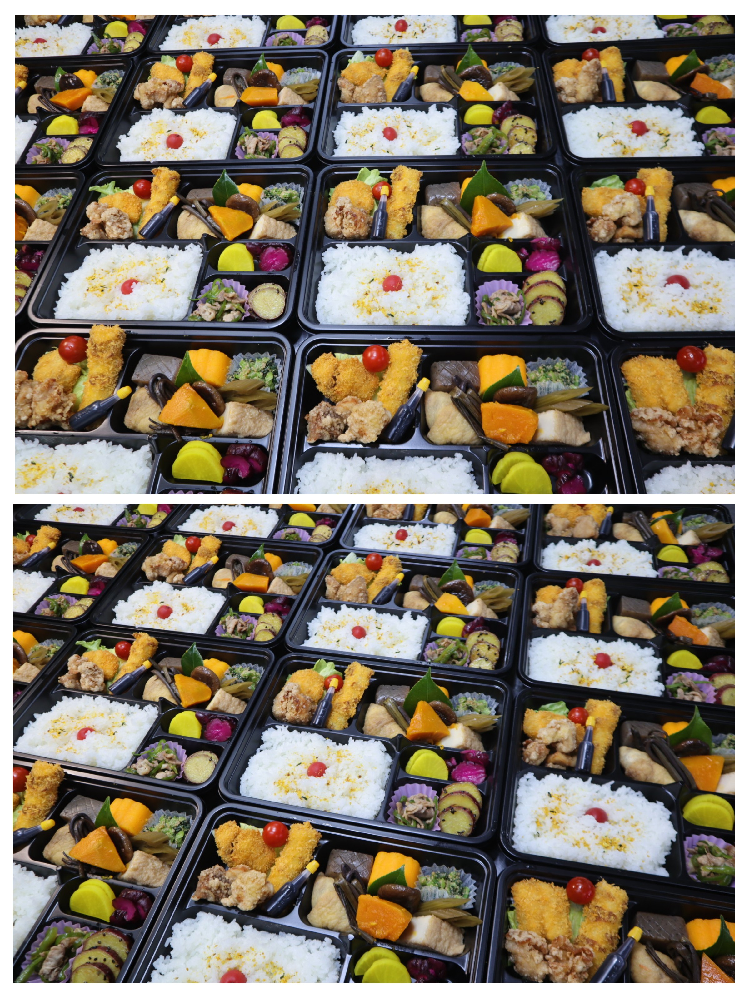 たくさんのお弁当ありがとうございます