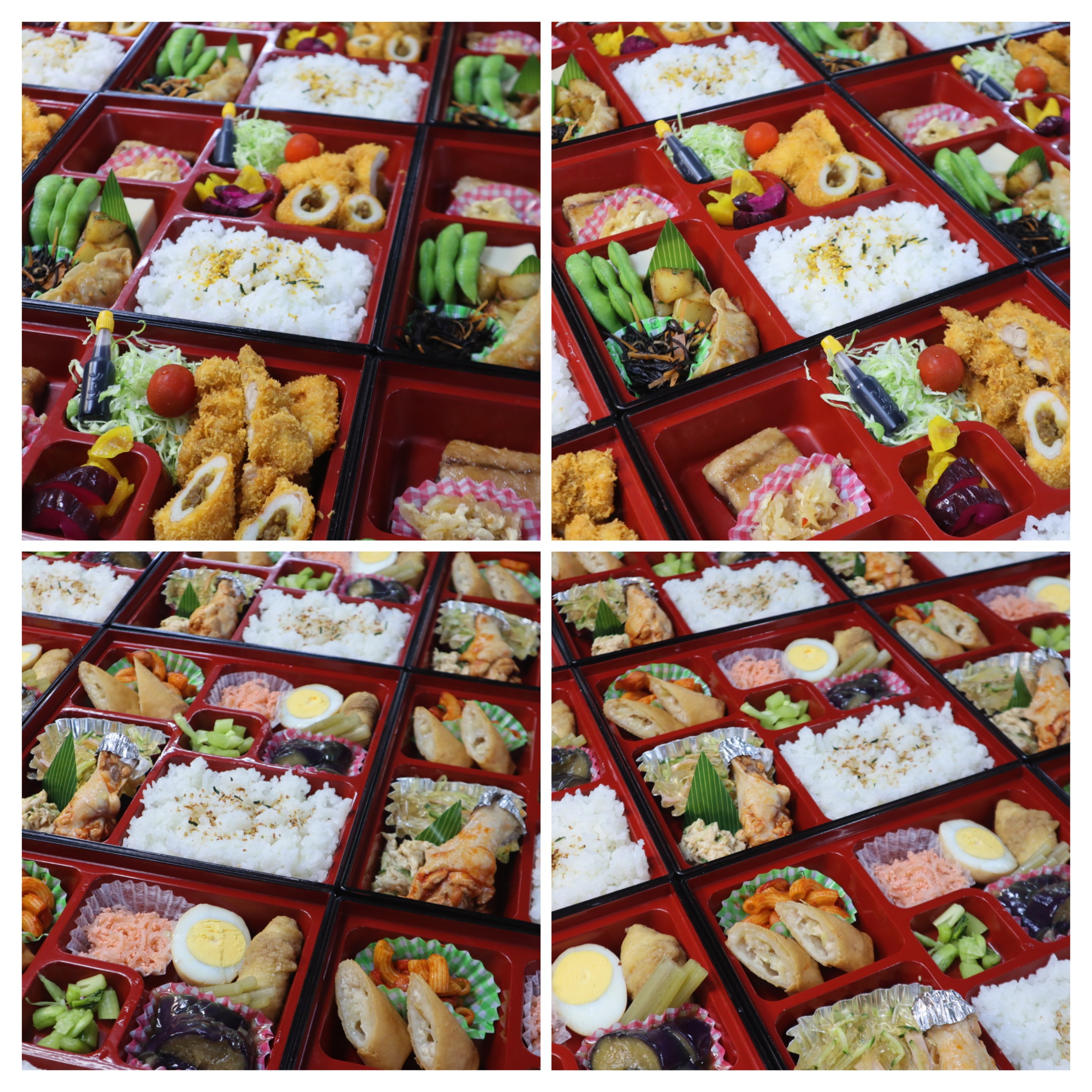 昨日、今日のお弁当