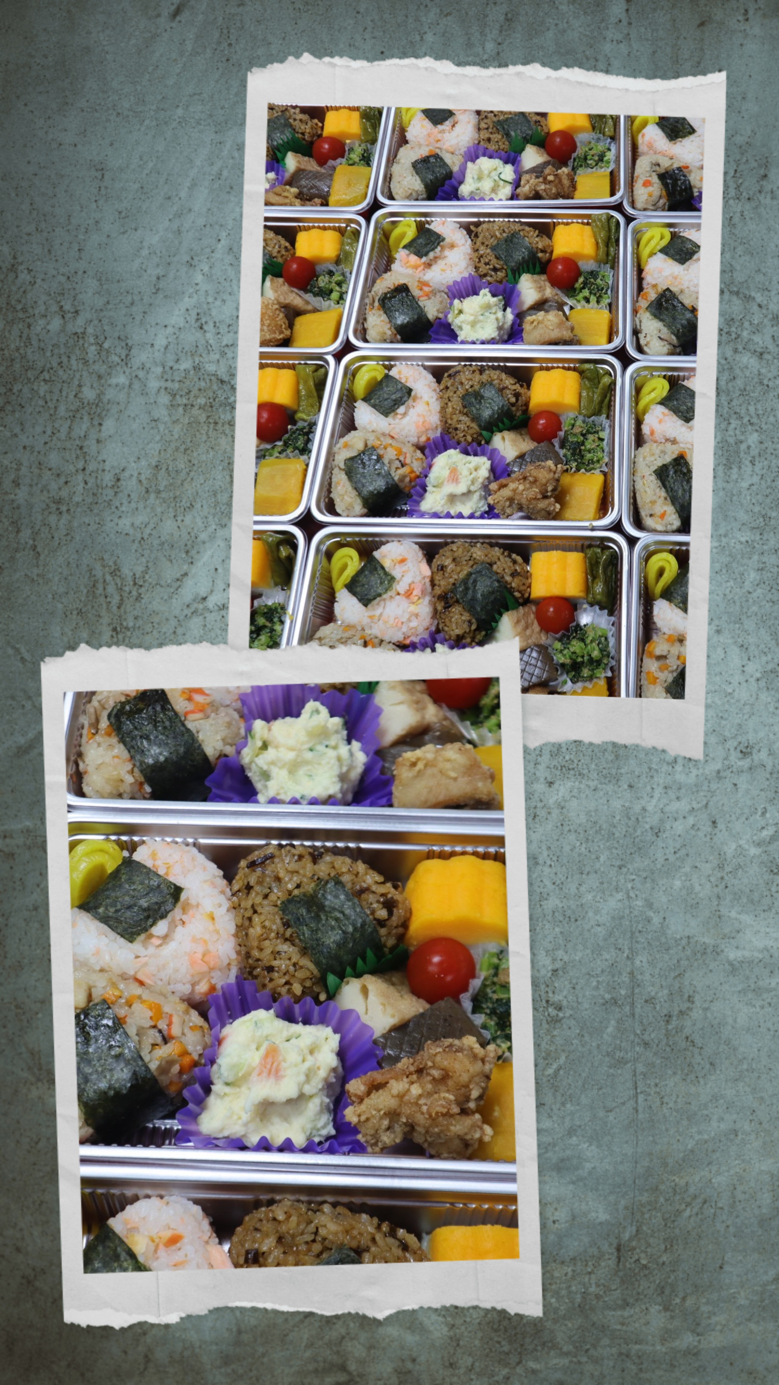 おにぎり弁当、ご注文ありがとうございます