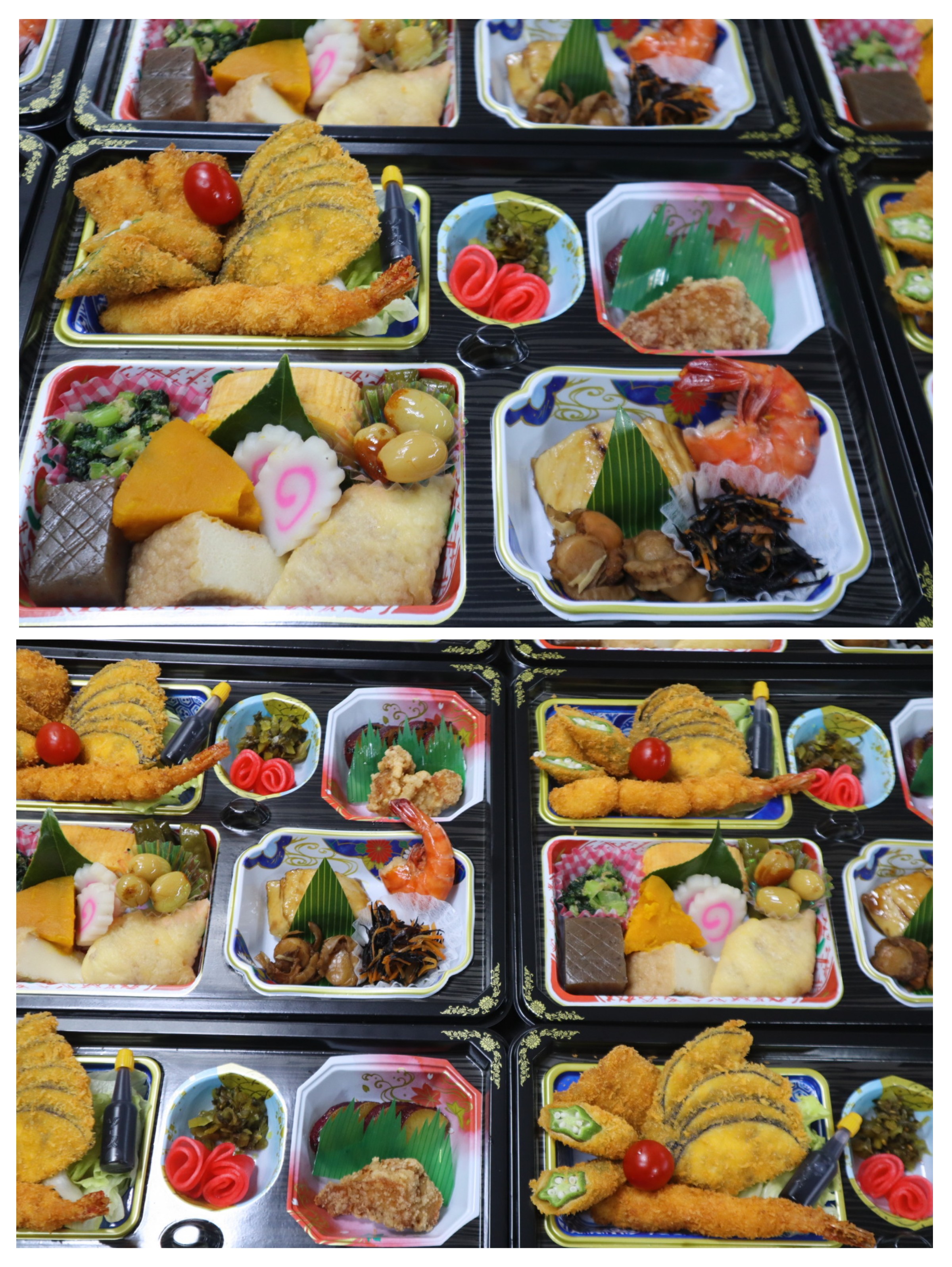 夕食用のパック料理