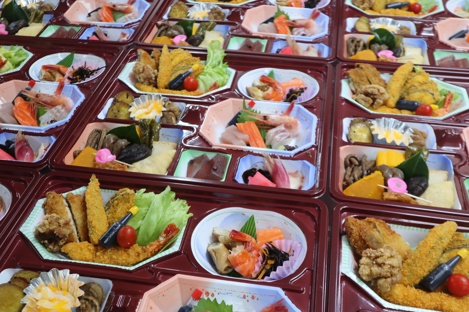 本日ご利用の法事のパック料理です