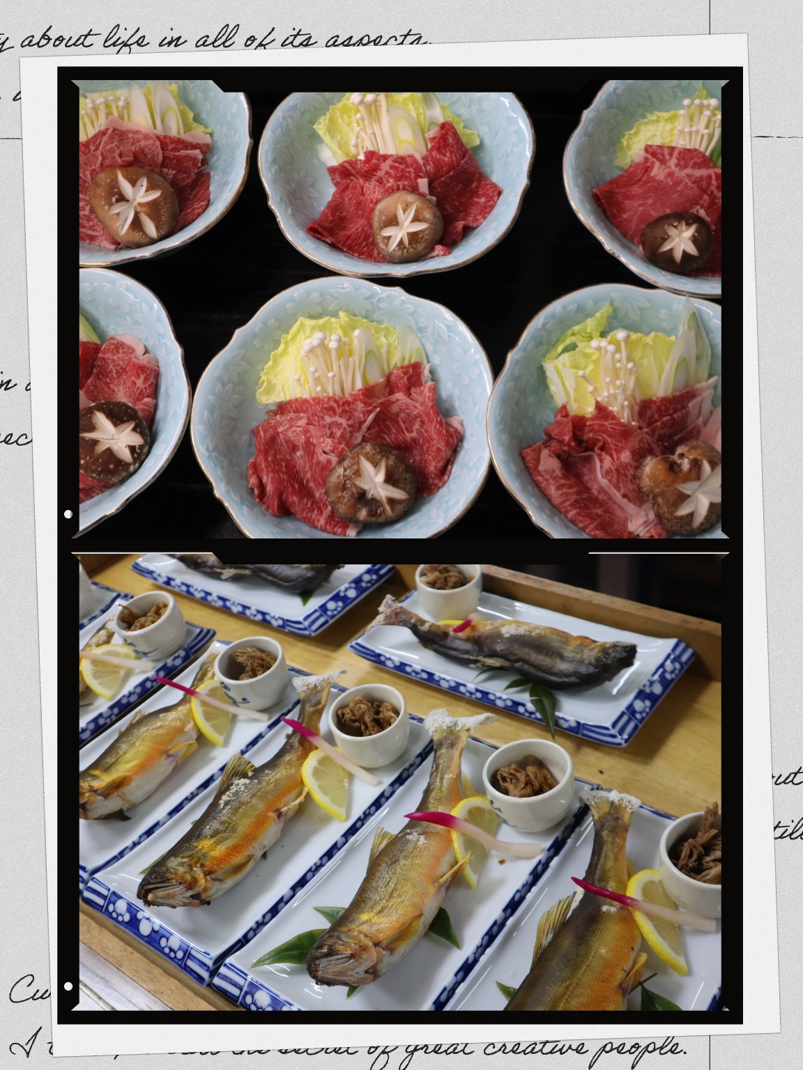 豪華な料理になりました