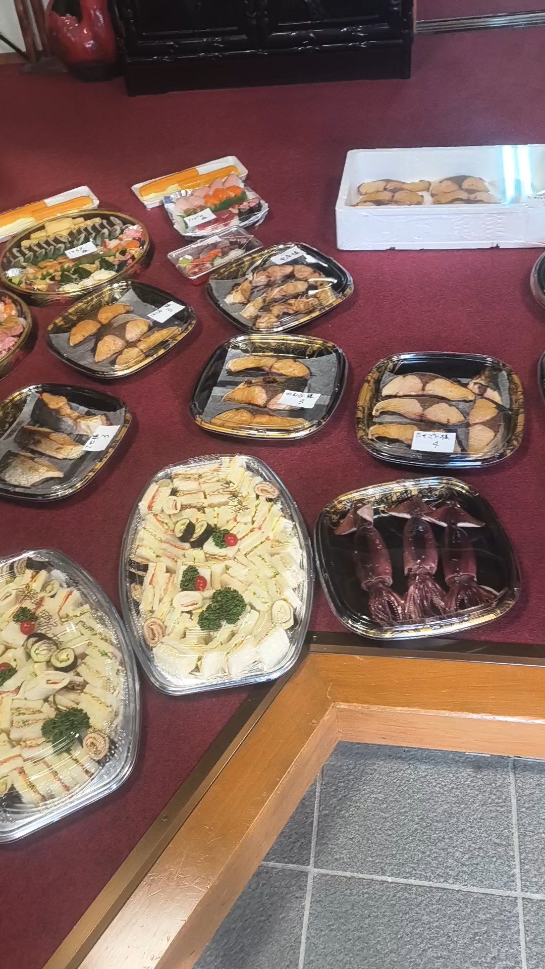 年越し料理、1年間ありがとうございました