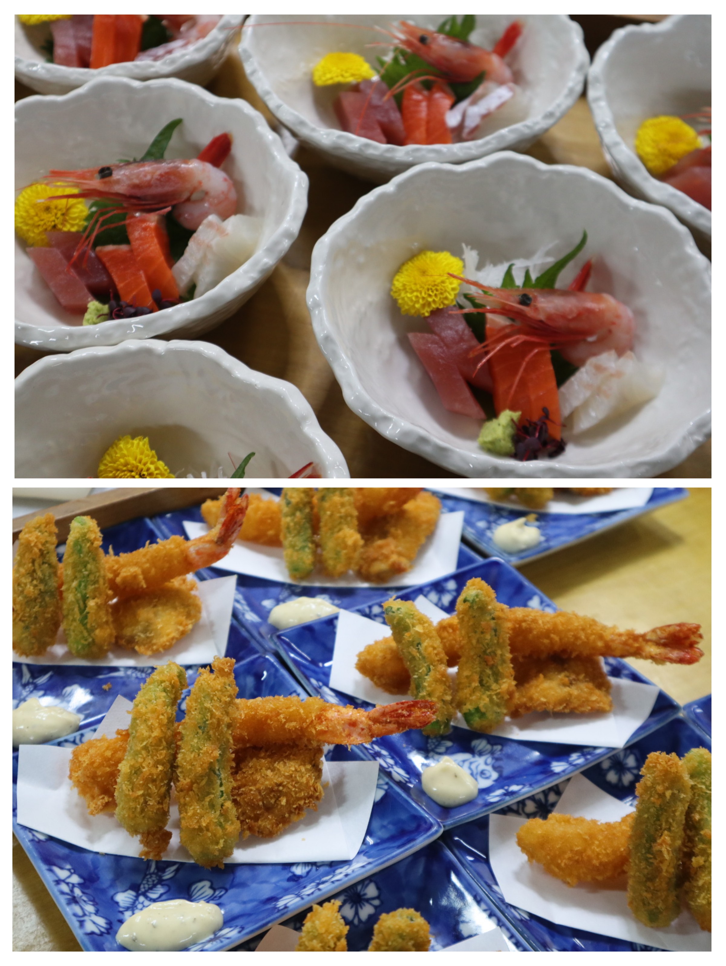 今夜の宴会料理