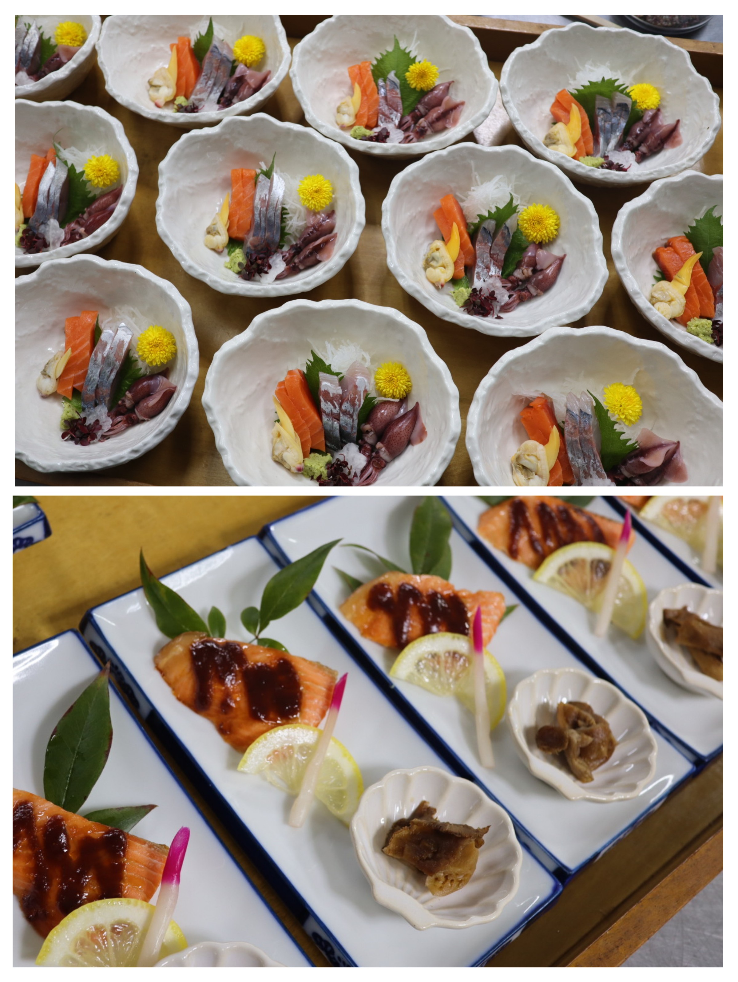 長寿会の宴会でした