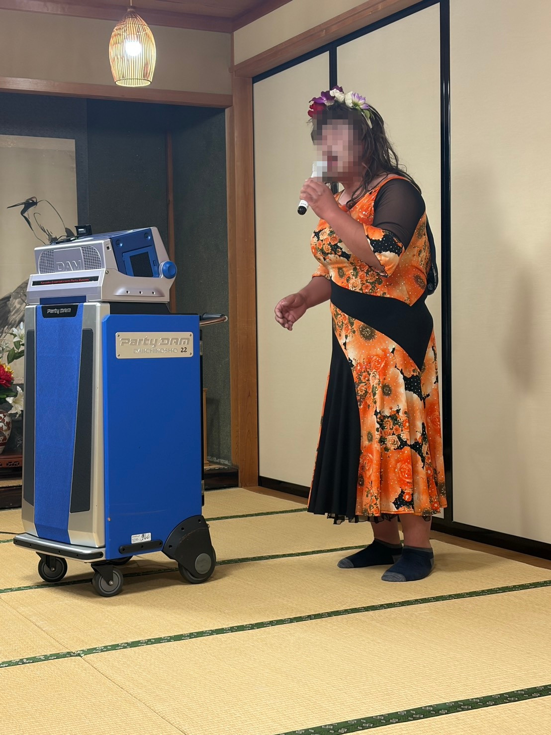 幹事さん、とても歌がお上手でした