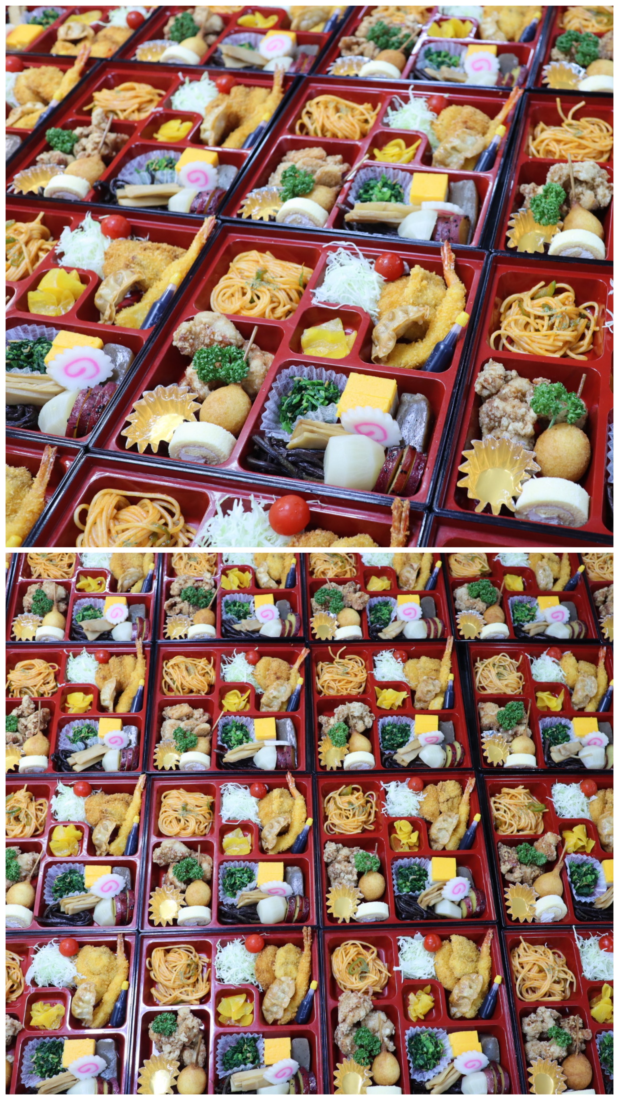 たくさんのお弁当