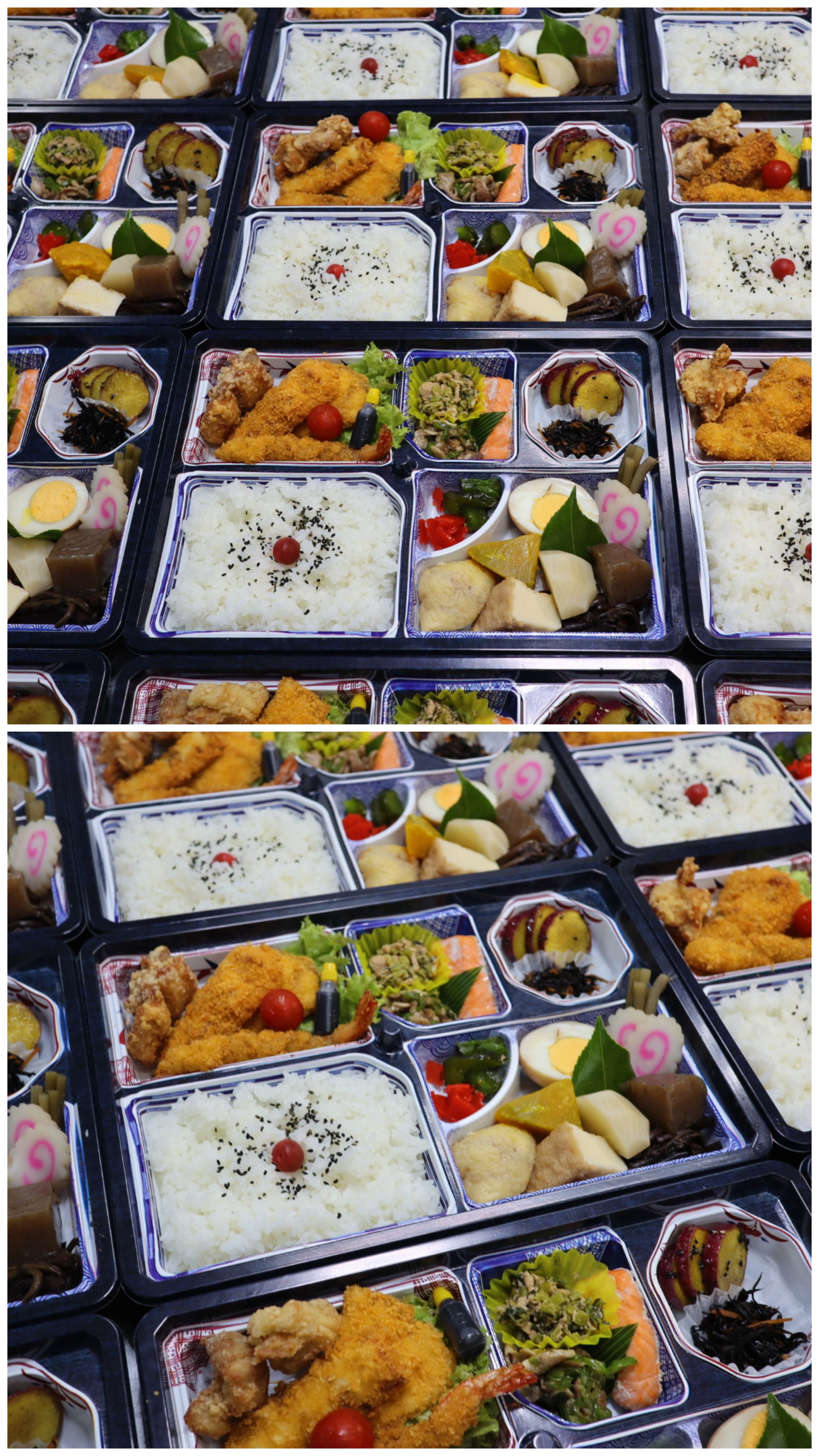 本日ご注文のお弁当です