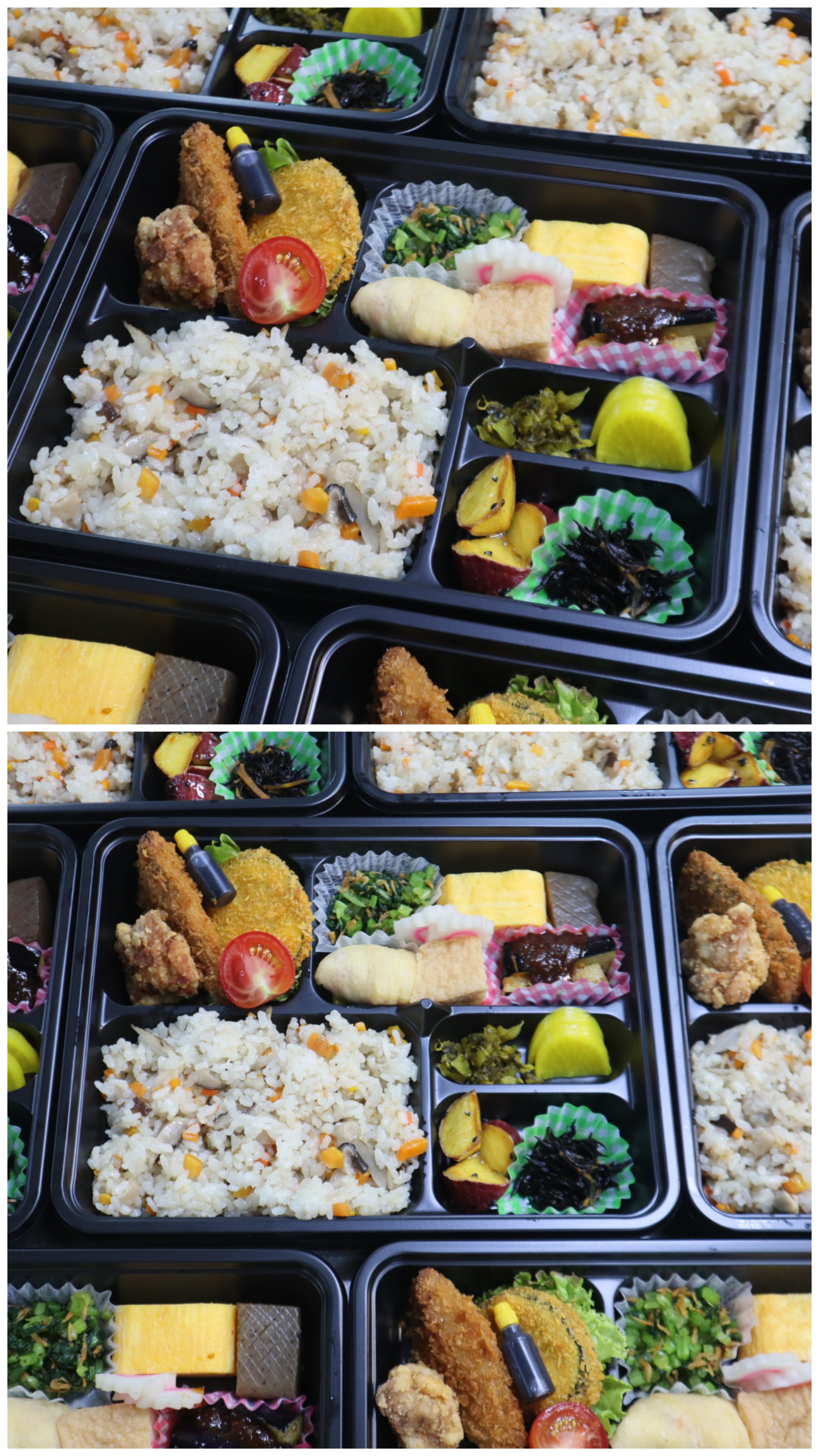 本日ご注文の味めし弁当です