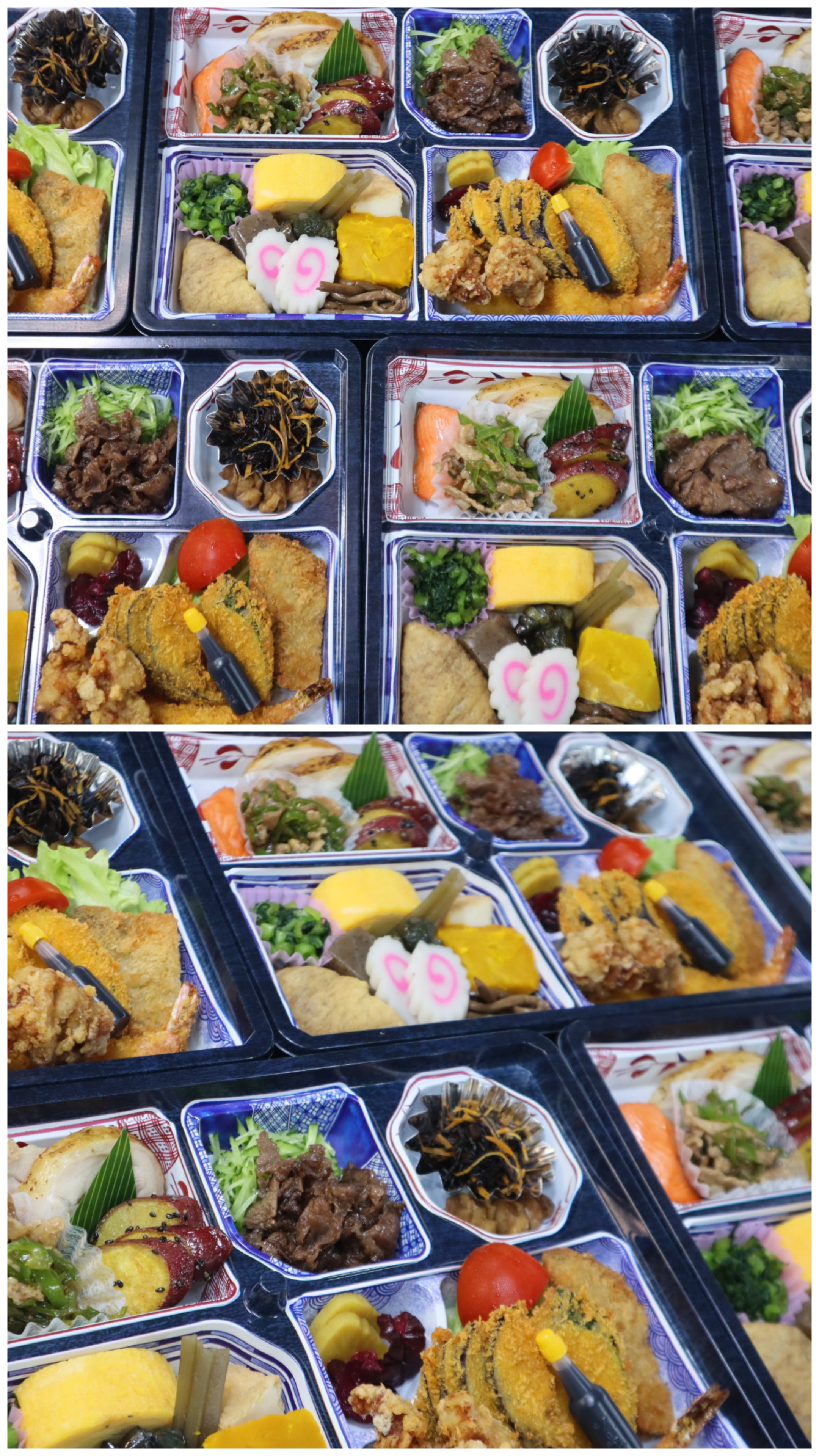 本日ご注文の豪華弁当です
