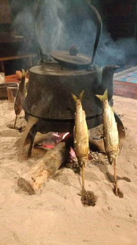 夏季限定アユ塩焼き