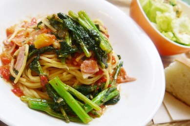 ●かき菜とアンチョビのトマトソーススパゲティS.jpg