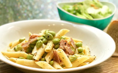 ●枝豆とベーコンの黒胡椒風味チーズクリームペンネ.jpg