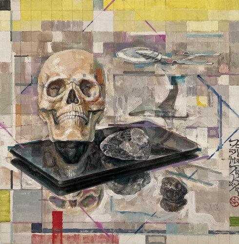 still life（宇宙船のある空間１）