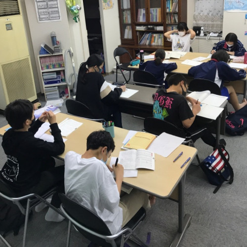 HPから限定無料勉強会　多治見市内前期中間テストに向けて