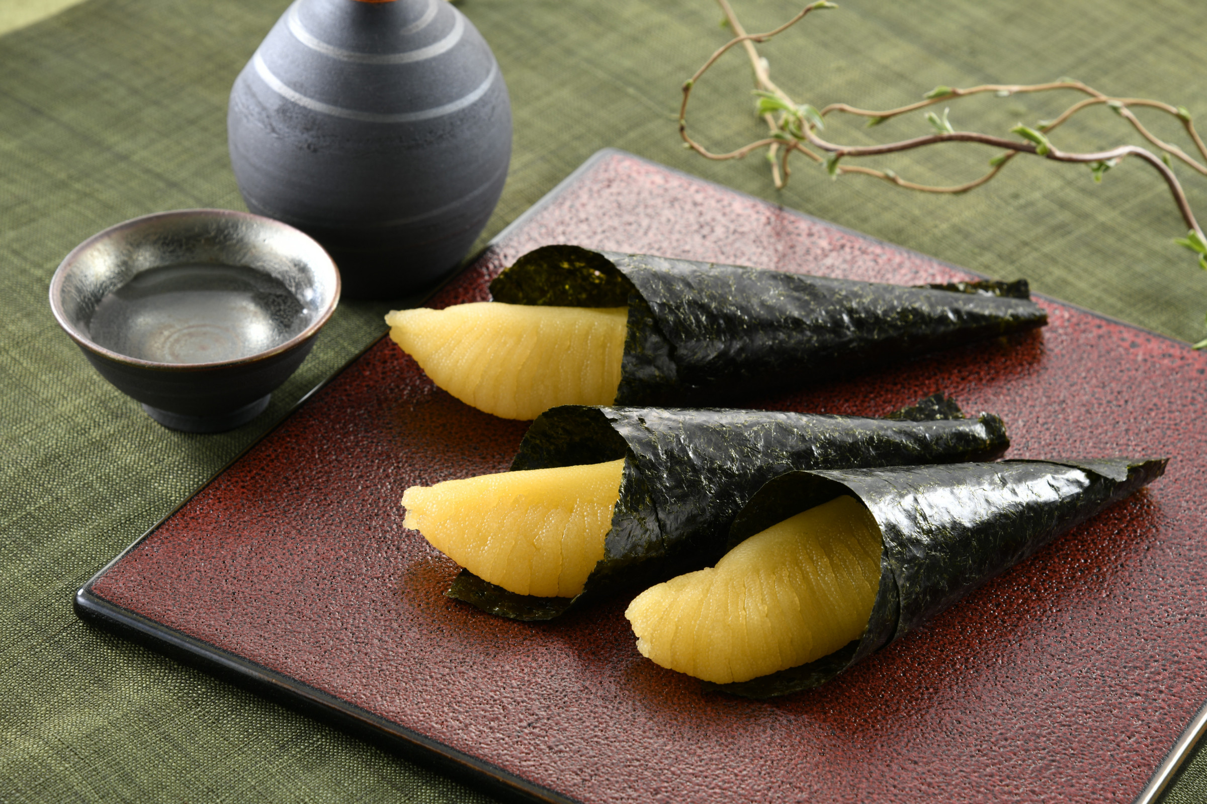 豊寿司の味付けをご家庭で簡単調理で海苔を巻いて。。