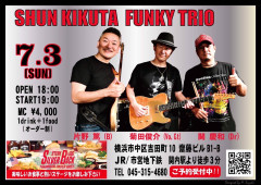 SHUN KIKUTA FUNKY TRIO