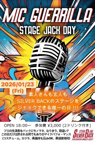 MIC GUERRILLA STAGE JACK DAY