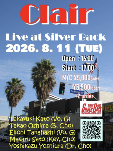 Clair  Live at Silver Back