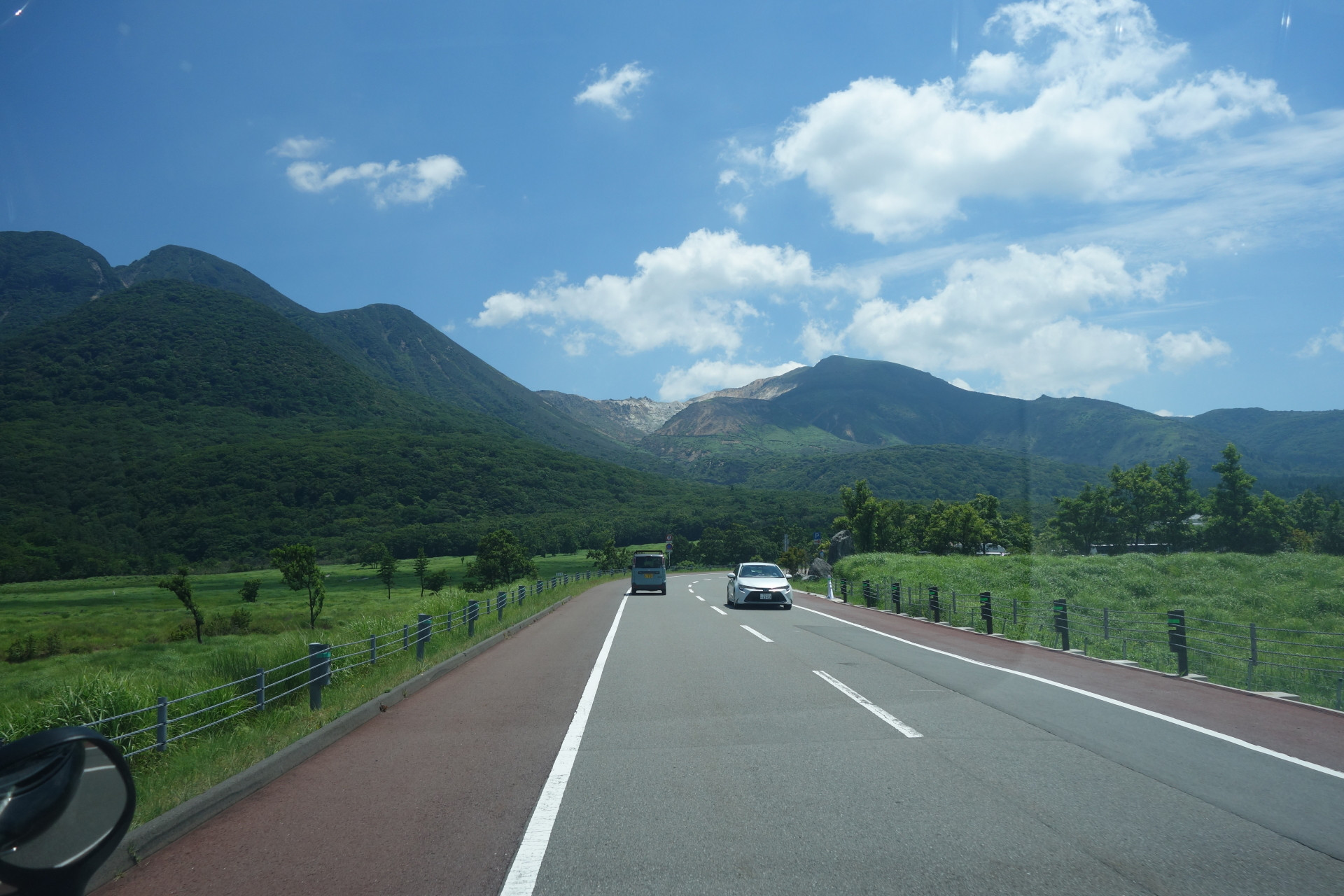 阿蘇へのドライブ