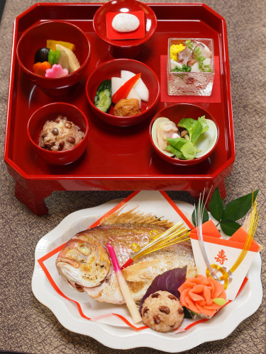男の子のお食い初め