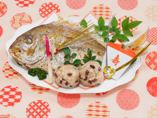 お祝い行事には魚料理！