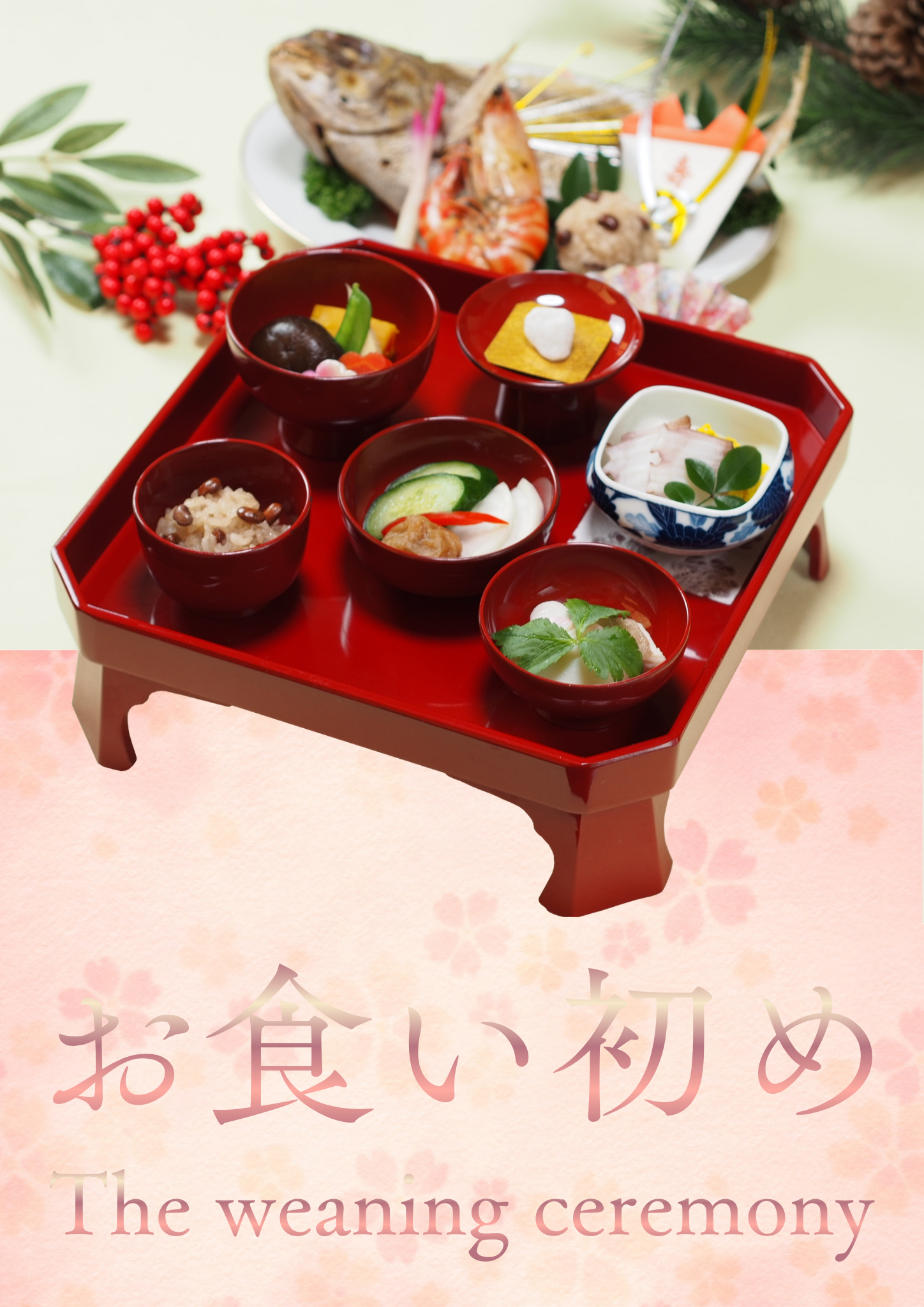 【730組の実績】お食い初めのお祝い料理承ります！