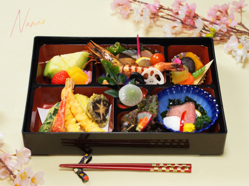 春の行事に七魚の仕出し料理！