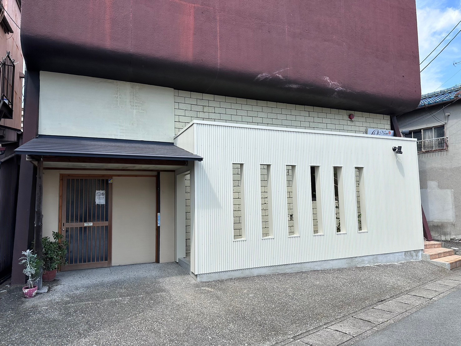 三重県松阪市 割烹ひさみち様 外壁改修工事