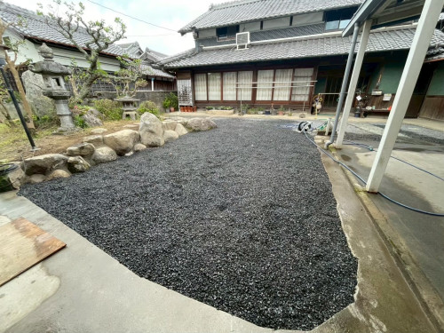 和風庭園の改修工事👷‍♀️