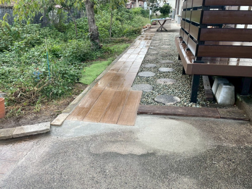 通路改修工事🛣️