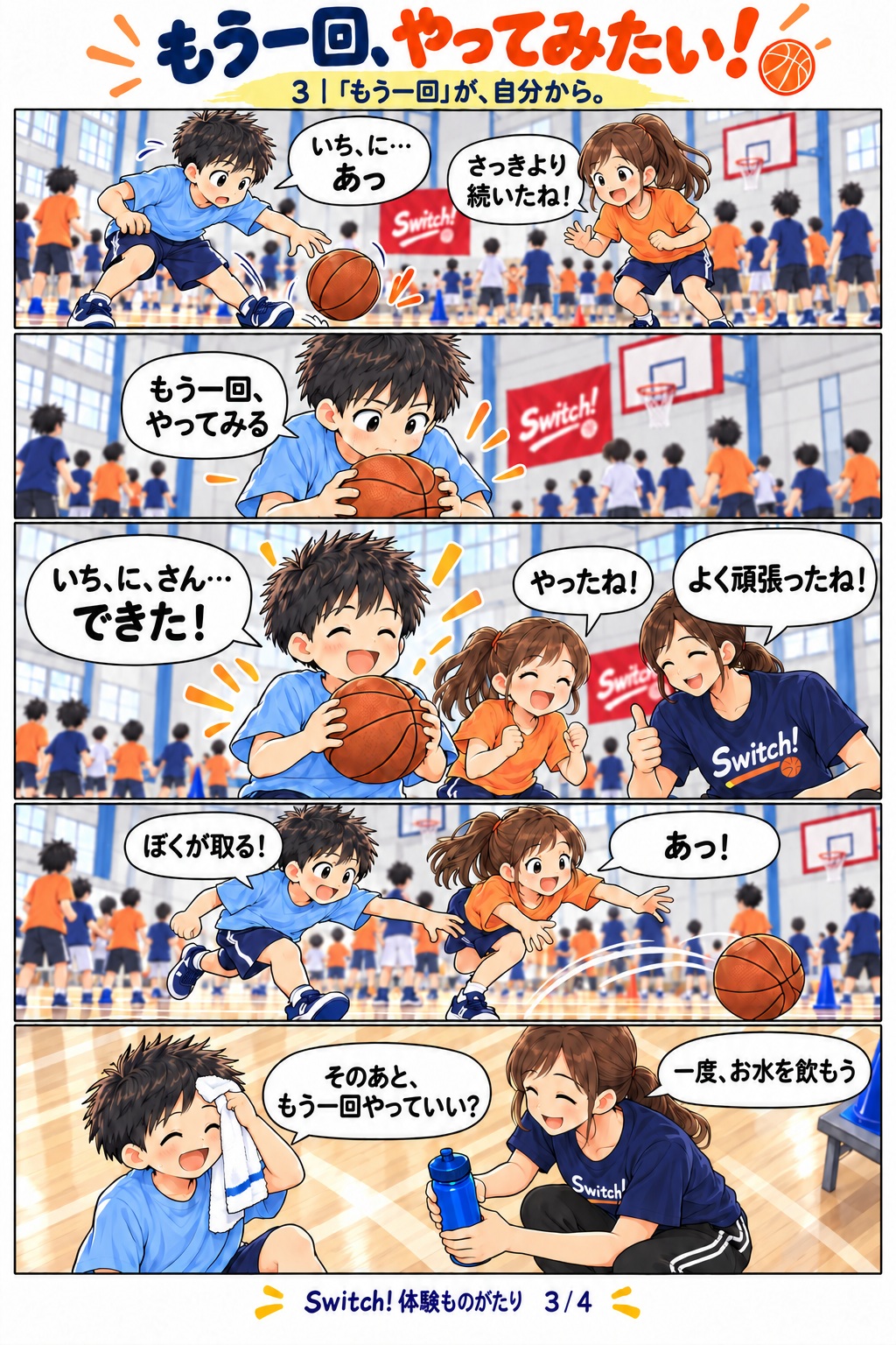 Switch! 体験ものがたり 第3ページ