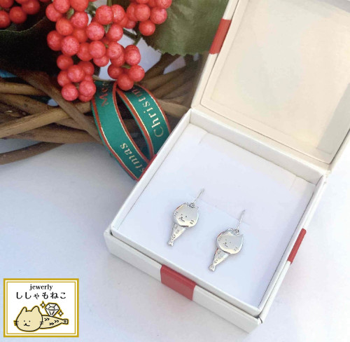 Jewelryししゃもねこ　ピアスの発売決定！