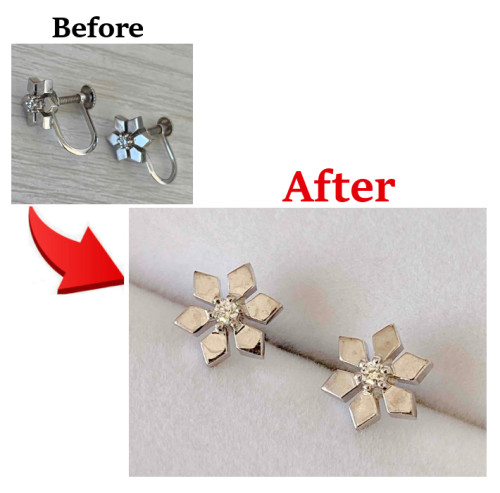 雪の結晶ピアスリフォーム1.jpg