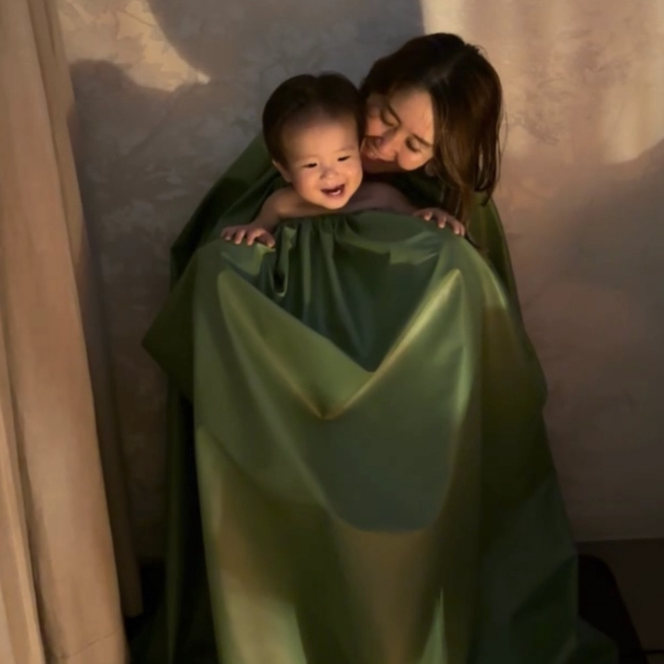 孫との漢方蒸し♨️