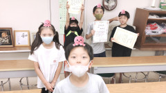 8月9日祝日ですが通常授業日です