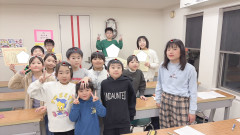 日本語・英語の読上算・暗算検定が終わりました(^o^)丿