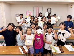 検定試験結果発表！7月の予定表お配りしました