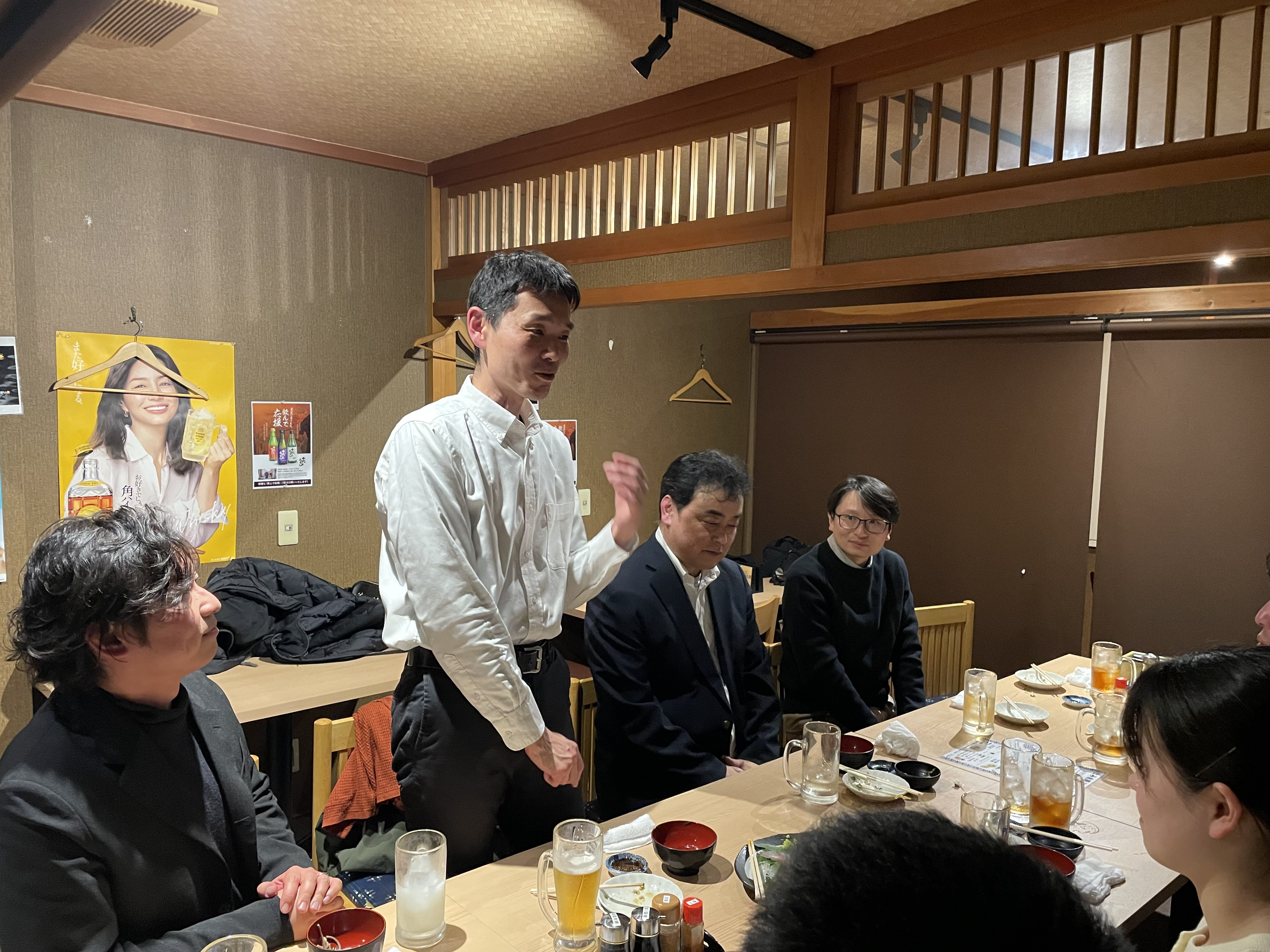 堀越先生送別会