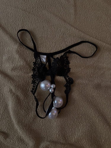 すごいパールパンティ買ってみたの。