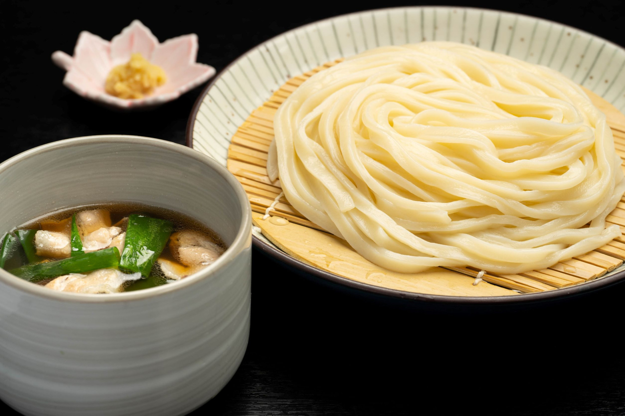 あじさい葱うどん