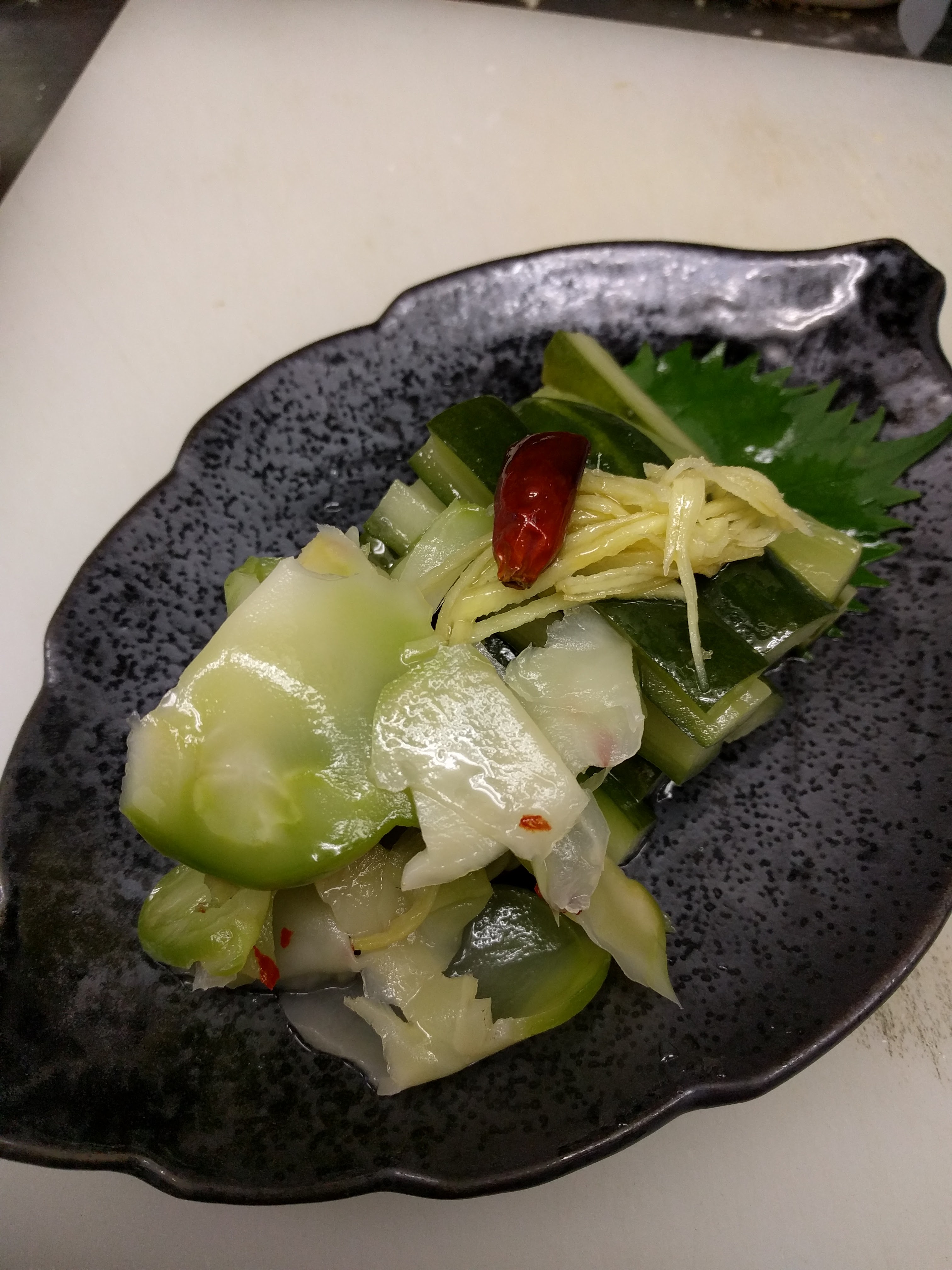 中国漬物盛合せ