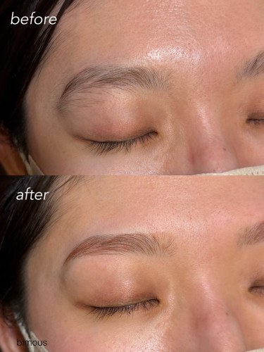 眉毛ワックスデザイン