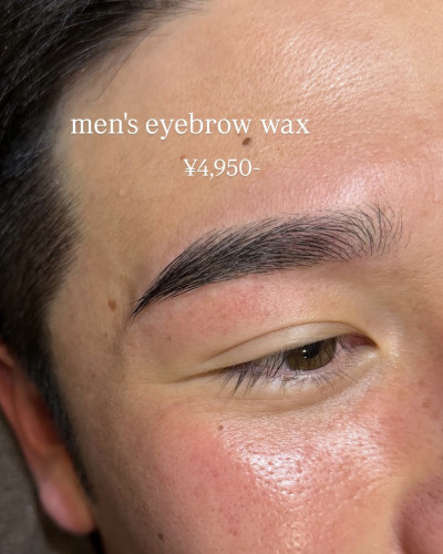 メンズ眉毛デザイン