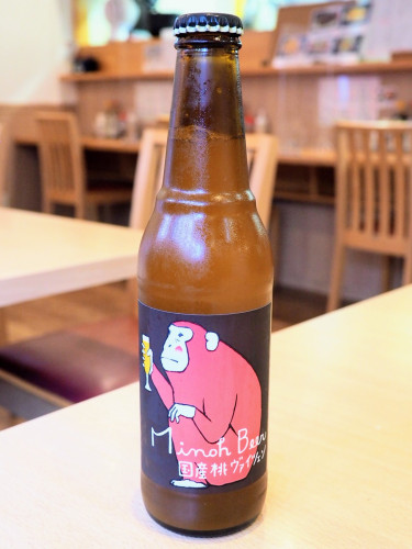 箕面ビール桃ヴァイツェン入荷してます