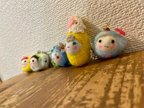 羊毛ちくちくワークショップ