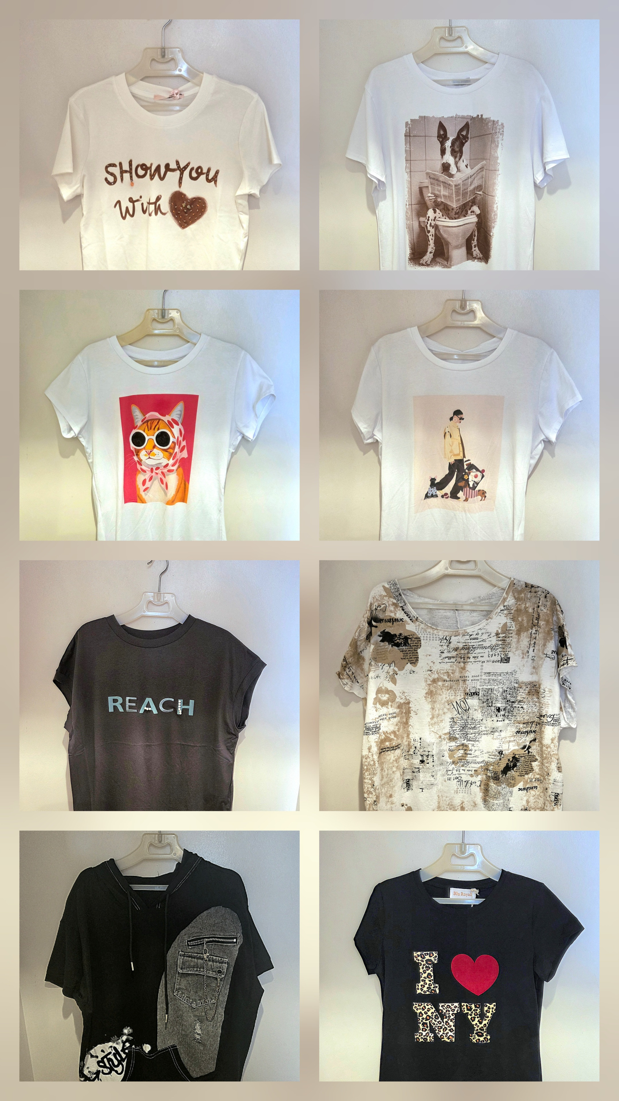 新作Tシャツいろいろ♥️入荷致しました‼️