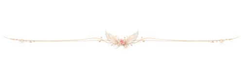 天使の羽根と薔薇の金色飾り.png