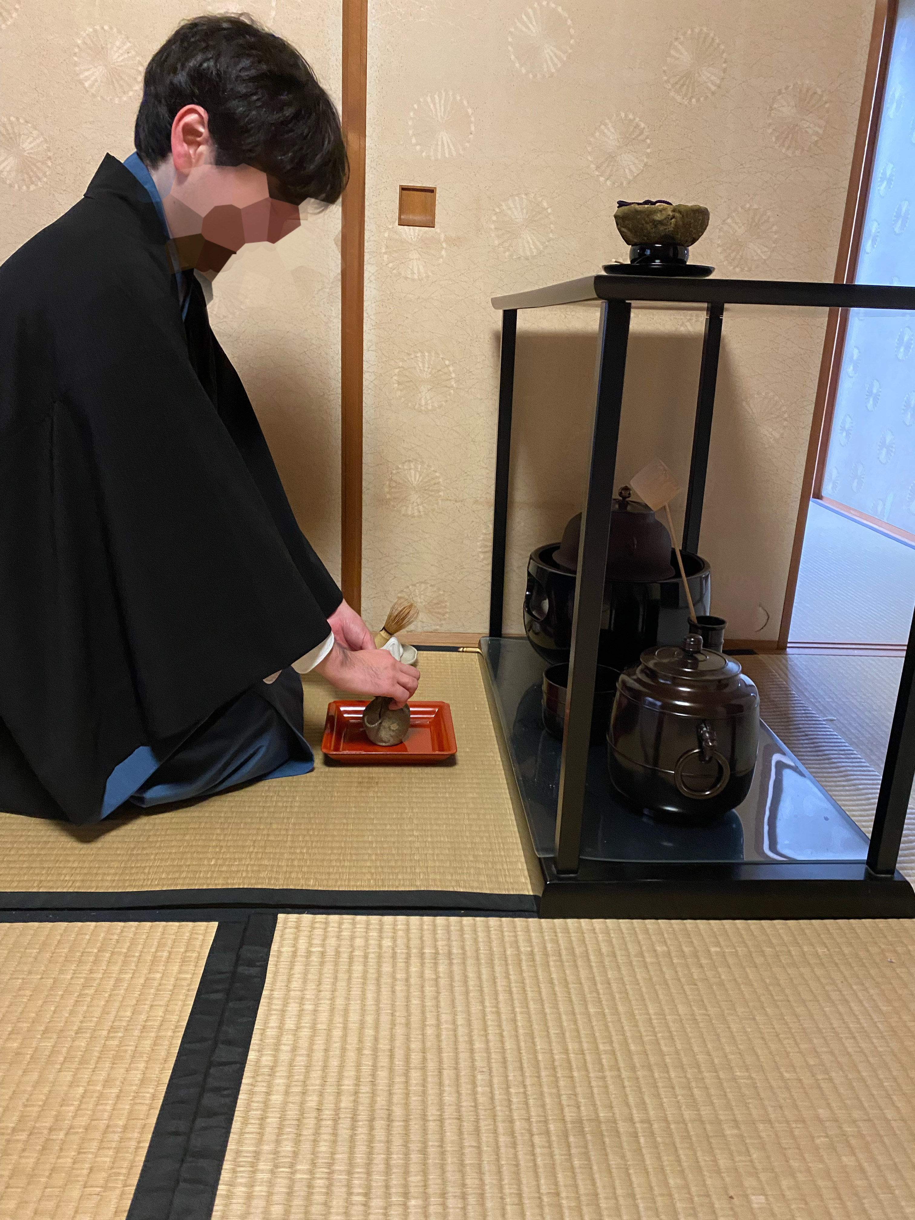 真の行台子のお点前を・・・
