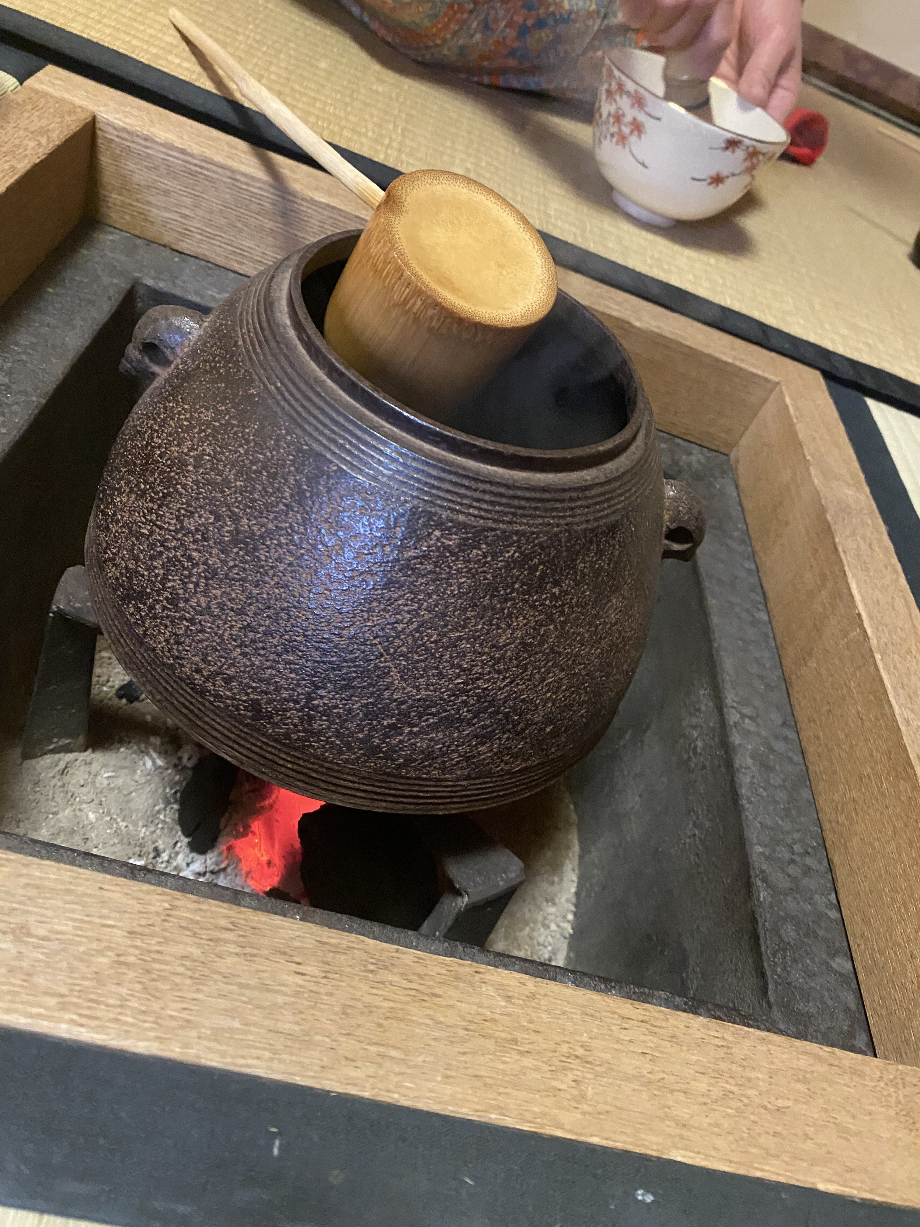 炭火を感じて・・・